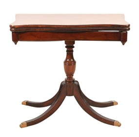 Antique Mahogany Flip-Top Card Table