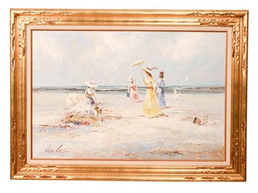 Marie Charlot Signed Impressionist Oil Painting