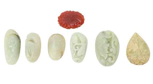 Assortment of Chinese Carved Toggles