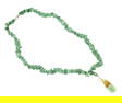 Custom Made Turquoise Necklace with Jade Pendant