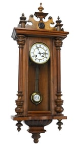 Vintage German Case Clock with RA Pendulum