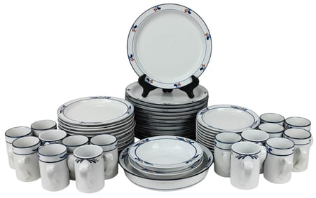 Vintage Dansk Bistro Ceramic Partial Dinner Set