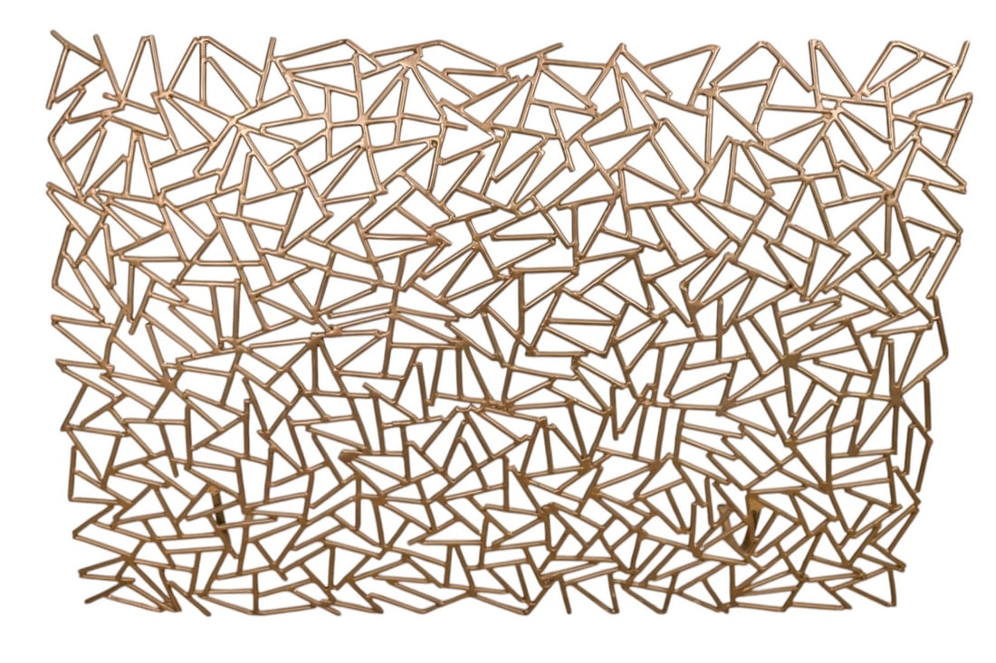 John Lyle Design Crackle Cast Bronze Fire Screen (1 of 12)