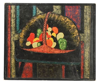 Amadeo Luciano Lorenzato Signed Still Life Paintin