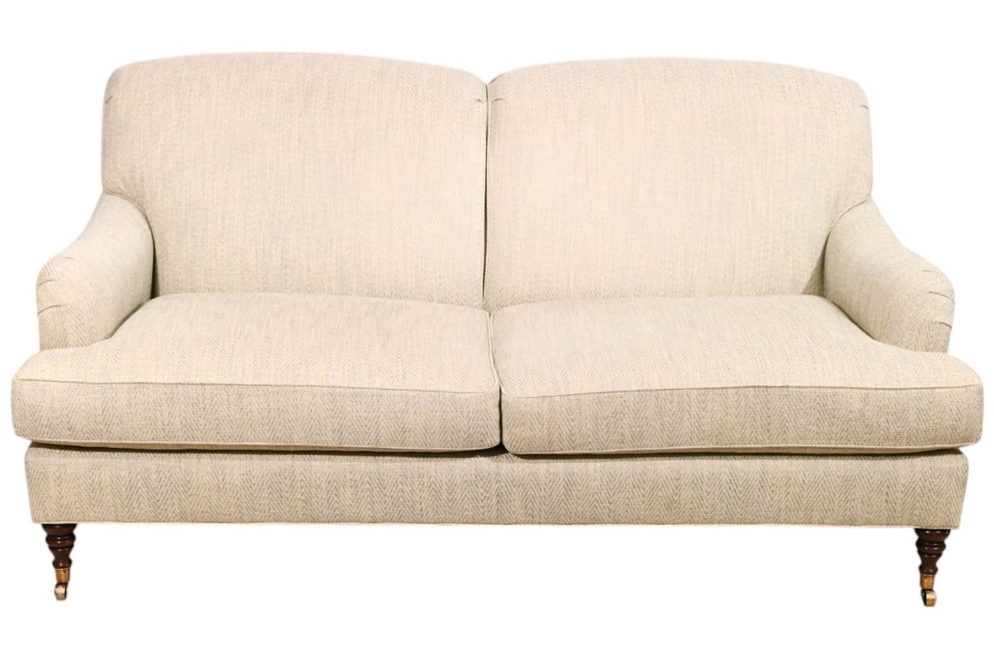 George Smith Style Custom Upholstered Sofa (1 of 16)