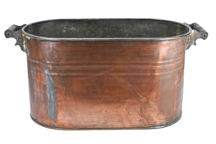 Antique Copper Water Boiling Trough