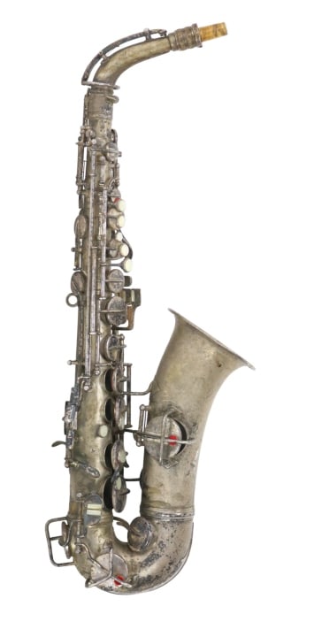 Antique 1923 CG Conn Elkhart Indiana Saxophone (1 of 12)