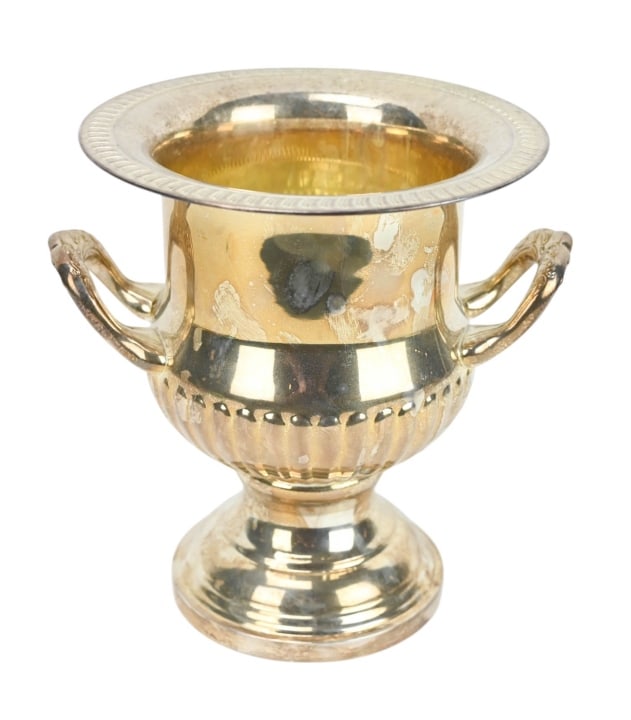 Neo Classical Urn Silver Plate Champagne Bucket (1 of 9)