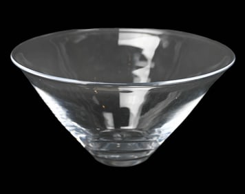 Large Simon Pearce Cone Form Salad Bowl