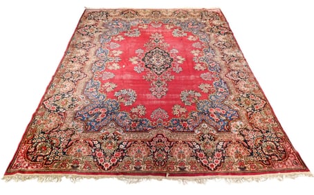 Oriental Hand Woven Floral  Wool Carpet