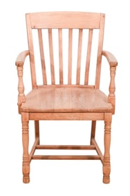 Country Pine Arm Chair By Murphy Chair Company
