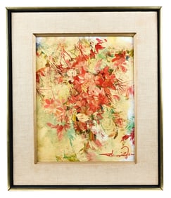 Shoo Ching Wan Signed Still Life Oil Painting