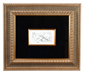 Andre D. de Segonzac Etching Ceres w COA