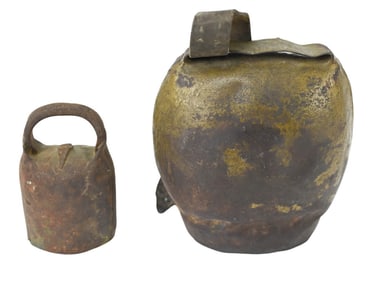 2 Antique Cow Bells