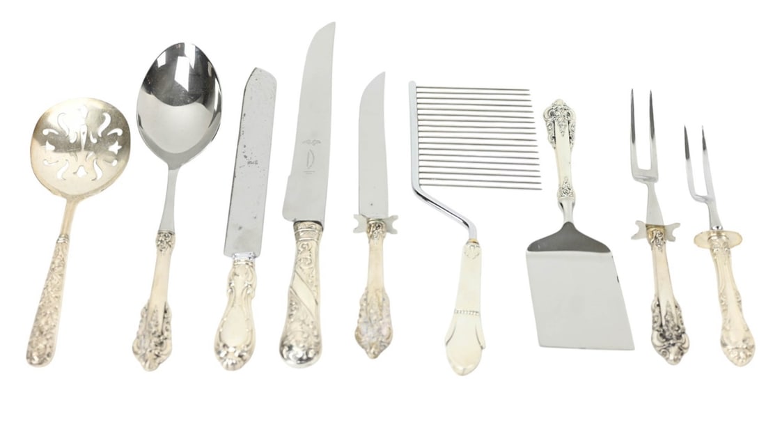 Vintage Sterling Silver Handled Serving Utensils (1 of 14)