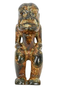 Chinese Hongshan Carved Hardstone Statue