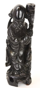 Chinese Hand Carved 17" Immortal Statue