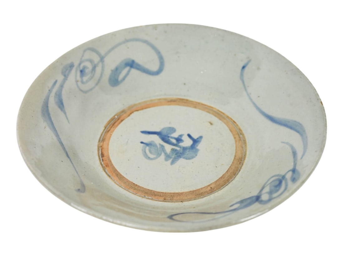 Chinese Ming Style Painted Porcelain Dish (1 of 7)