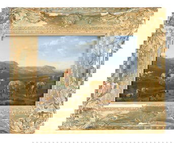 School of Nicolaes Berchem The Shepherd's Painting