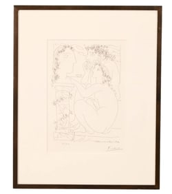 Picasso Print From Vollard Suite Framed