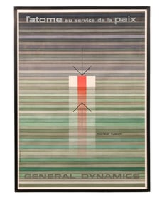 Erik Nitsche General Dynamics Original Poster