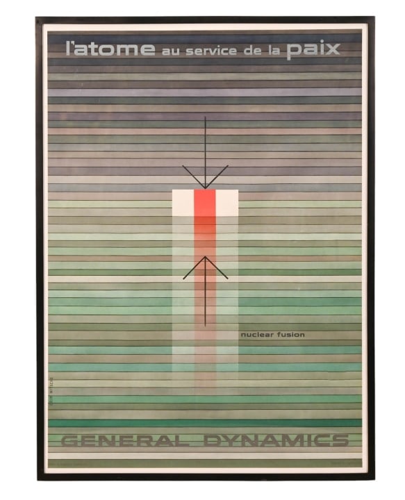 Erik Nitsche General Dynamics Original Poster (1 of 18)