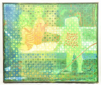 Eleanor Madonik Expressionist Acrylic Painting