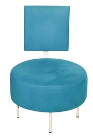 Vintage Andreau World Modern Teal Club Chair