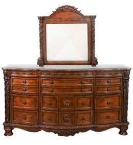 Design by Ashley North Shore Ornate Dresser