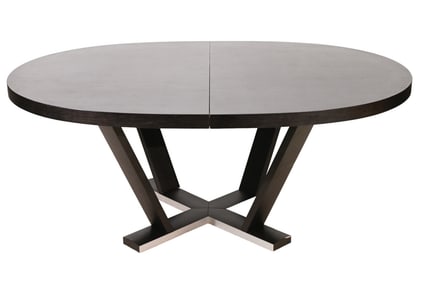Modern Espresso Color Extendable Dining Table