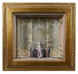 Narcissa Niblack Thorne Miniature Room Shadow Box