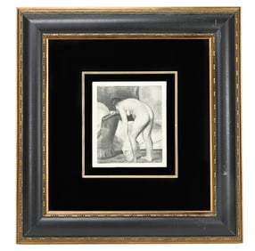 Pierre Auguste Renoir Heliogravure Framed Le Bain