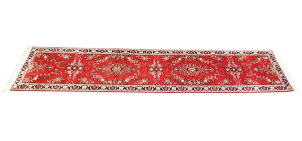 Pakistan Wool Hand Knotted Kazak Red Runner