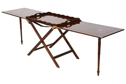 Baker Furniture Party Butler Expanding Tray Table