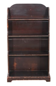 Antique French Rustic Painted Shelf