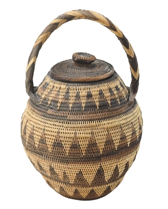 Papua New Guinea Buka Hand Woven Basket (1 of 8)