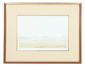 Paul Bisson Signed Aquatint Titled Norfolk