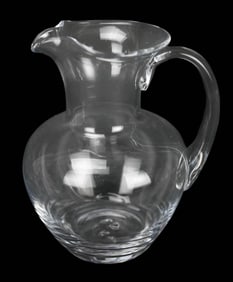 Simon Pearce Large Meriden Glass Pitcher