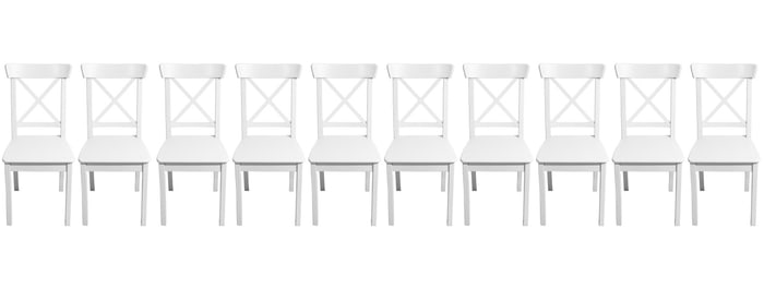 10 Modern Farmhouse Style Painted Dining Chairs
