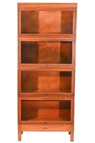 Globe Wernicke Arts & Craft Oak Barrister Bookcase