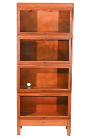 Globe Wernicke Arts & Craft Oak Barrister Bookcase (1 of 19)