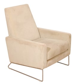 Mid Century Style Flight Recliner Lounge Chair