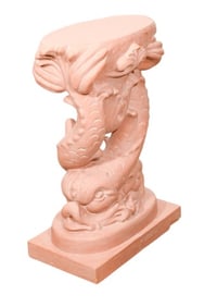 Continental Accents 1987 Dolphin Table Base