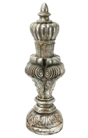 Cast & Painted Architectural Style 24 Inch Finial