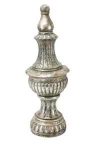 Cast & Painted Architectural Style 24 Inch Finial