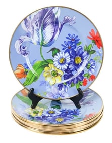 10 MacKenzie-Childs Flower Market Enamelware Plate