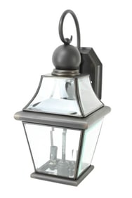 Quoizel Outdoor Bronze Tone Tole Lantern Fixture