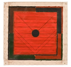 Attributed Syed Haider Raza Oil on Canvas 1998