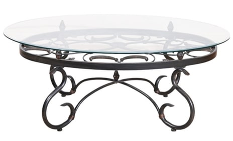Steve Silver Lola Outdoor Glass Top Table