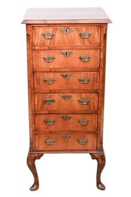 Antique French Provincial Carved Lingerie Chest